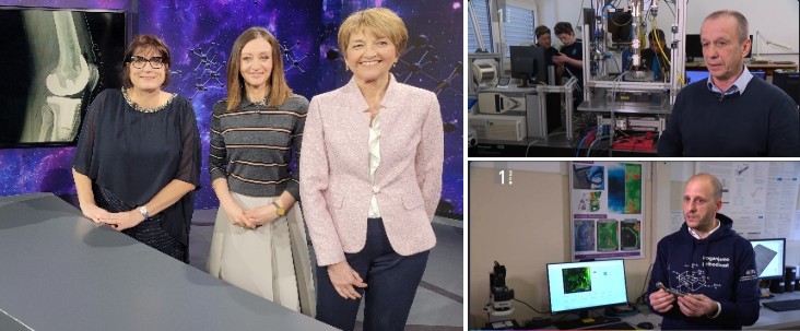 BIOAD researchers in the educational television show Ugriznimo znanost